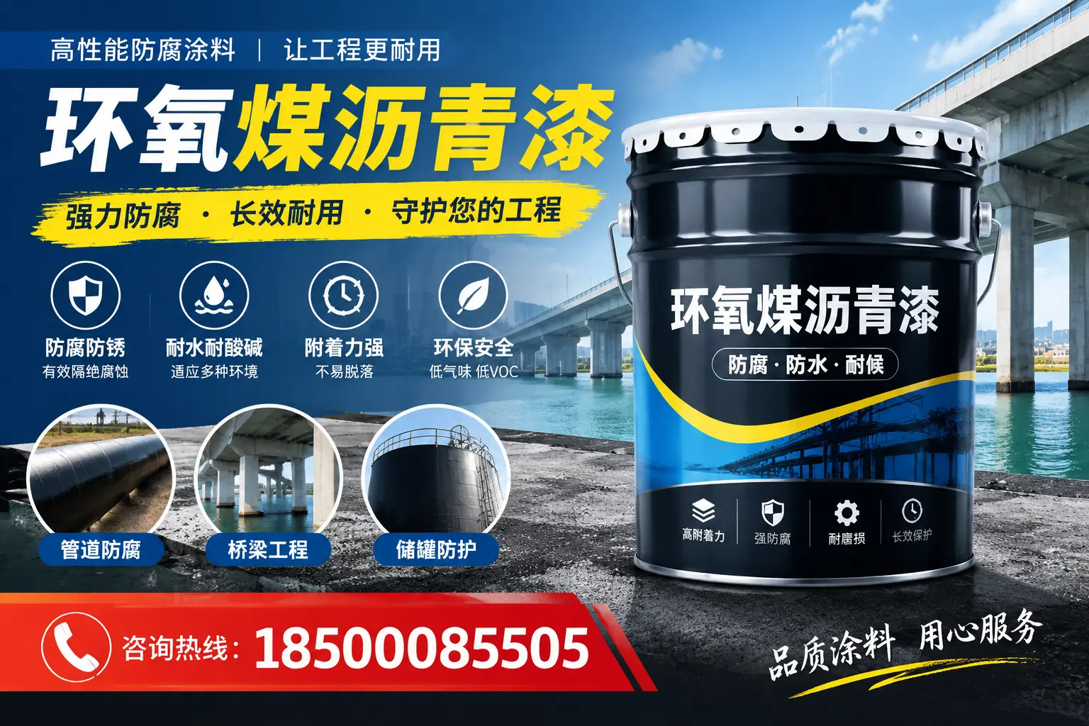 环氧煤沥青漆的施工流程详解，陇南企业的必备知识